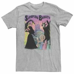 Licensed Character Big & Tall Disney Sleeping Beauty Aurora Maleficent Poster Tee Black -Licensed Character Shop unnamed file 11994