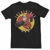Licensed Character Big & Tall Disney / Pixar Incredibles Mr. Incredible Dad Tee Charcoal Heather -Licensed Character Shop unnamed file 11996