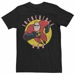 Licensed Character Big & Tall Disney / Pixar Incredibles Mr. Incredible Dad Tee Charcoal Heather -Licensed Character Shop unnamed file 11997