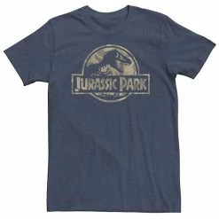 Licensed Character Big & Tall Jurassic Park Circle Camo Graphic Tee Navy Heather -Licensed Character Shop unnamed file 12003