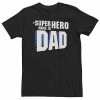 Licensed Character Big & Tall Father's Day "My Superhero Name Is Dad" Tee Athletic Heather -Licensed Character Shop unnamed file 12015