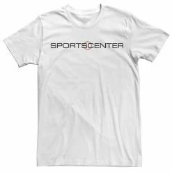 Licensed Character Big & Tall ESPN SportsCenter Logo Tee Charcoal Heather -Licensed Character Shop unnamed file 12035