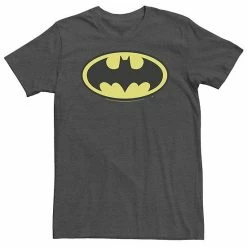 Licensed Character Big & Tall DC Comics Batman Basic Logo Tee Charcoal Heather -Licensed Character Shop unnamed file 12040