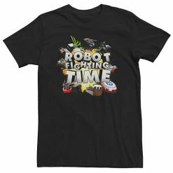 Licensed Character Big & Tall BattleBots Robot Fighting Time Explosion Tee