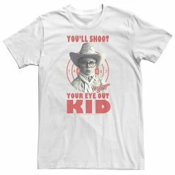 Licensed Character Big & Tall A Christmas Story Ralphie You'll Shoot Your Eye Out Kid Tee