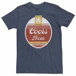 Licensed Character Big & Tall Coors Beer Festive Oval Logo Tee