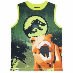 Licensed Character Boys 4-12 LEGO Jurassic World Tank & Shorts Pajama Set -Licensed Character Shop unnamed file 12241
