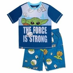 Licensed Character Boys 4-12 Lego Star Wars The Child Aka Baby Yoda Top & Shorts Pajama Set