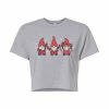 Licensed Character Juniors' Noel Houses Cropped Graphic Tee -Licensed Character Shop unnamed file 12259