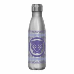 Licensed Character Marvel Wakanda Forever 17-oz. Stainless Steel Water Bottle Black