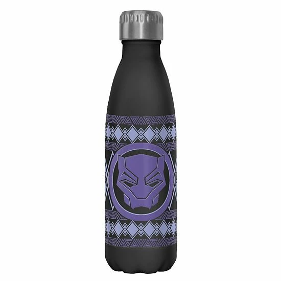 Licensed Character Marvel Wakanda Forever 17-oz. Stainless Steel Water Bottle Black 7 Licensed Character Marvel Wakanda Forever 17-oz. Stainless Steel Water Bottle Black - Image 5