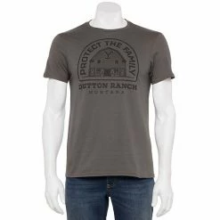 Licensed Character Men's Yellowstone Protect The Family Tee