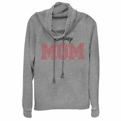 Licensed Character Disney's Mickey And Friends Mother's Day "Disney Mom" Cowl Neck Pullover