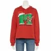 Licensed Character Juniors' MTV Holiday Logo Cropped Graphic Hoodie -Licensed Character Shop unnamed file 1236