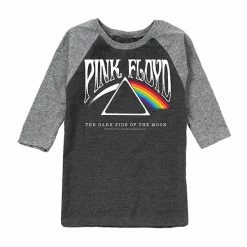 Licensed Character Boys 8-20 Pink Floyd DSOTM Prism Raglan Tee