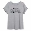 Licensed Character Juniors' Peanuts Group Outline Flowy Tee -Licensed Character Shop unnamed file 12376