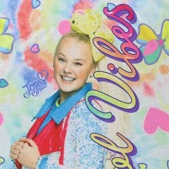 Licensed Character Girls 4-12 Jojo Siwa Nightgown & Sleepmask Set -Licensed Character Shop unnamed file 12440