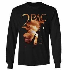 Licensed Character Men's Tupac Me Against The World Long Sleeve