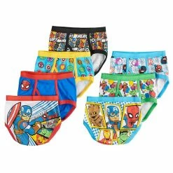 Licensed Character Toddler Boy 7-pack Marvel Avengers Superhero Briefs Underwear
