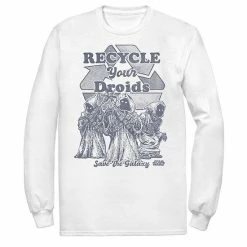 Licensed Character Men's Star Wars Jawas "Recycle Your Droids" Graphic Tee Athletic Heather -Licensed Character Shop unnamed file 12511