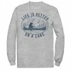 Licensed Character Men's Life Is Better On A Lake Bear In A Canoe Tee -Licensed Character Shop unnamed file 12568
