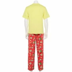 Licensed Character Men's SpongeBob In Santa Hat Pajamas 7 Licensed Character Men's SpongeBob In Santa Hat Pajamas -Licensed Character Shop unnamed file 1258