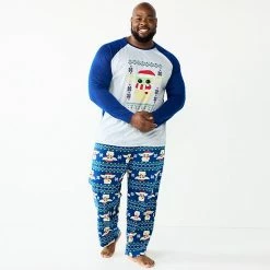 Licensed Character Big & Tall Jammies For Your Families® Star Wars The Mandalorian Grogu Aka Baby Yoda Pajama Set