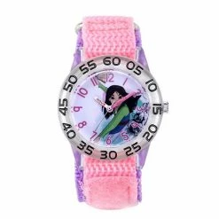 Licensed Character Disney Princess Mulan Fan Kids' Time Teacher Watch