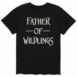 Licensed Character Men's Father Of Wildlings Tee Navy -Licensed Character Shop unnamed file 12788