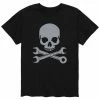 Licensed Character Men's Skull And Wrenches Tee -Licensed Character Shop unnamed file 12790