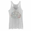 Licensed Character Juniors' Disney Alice In Wonderland Alice And White Rabbit Floral Tank -Licensed Character Shop unnamed file 12818