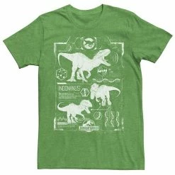 Licensed Character Mens Jurassic World Indominus Rex Schematic Tee Royal -Licensed Character Shop unnamed file 12860
