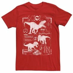 Licensed Character Mens Jurassic World Indominus Rex Schematic Tee Royal -Licensed Character Shop unnamed file 12865