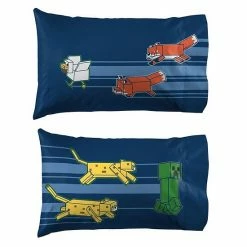 Licensed Character Minecraft Patchwork Mobs Bed Set -Licensed Character Shop unnamed file 1287