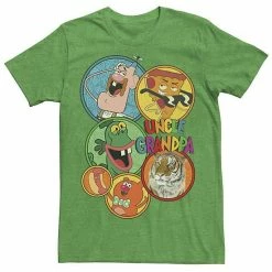 Licensed Character Men's Cartoon Network Uncle Grandpa Circle Character Portraits Tee Royal Heather -Licensed Character Shop unnamed file 12889