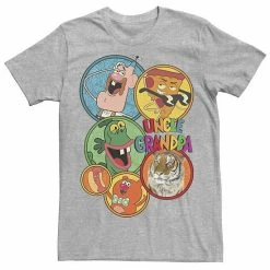 Licensed Character Men's Cartoon Network Uncle Grandpa Circle Character Portraits Tee Royal Heather -Licensed Character Shop unnamed file 12894