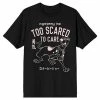 Licensed Character Men's Scooby Doo Too Scared Tee -Licensed Character Shop unnamed file 12953