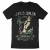 Licensed Character Men's Janis Joplin Floral Tee -Licensed Character Shop unnamed file 12972