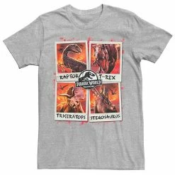 Licensed Character Men's Jurassic World Two Dino Vacation Polaroids Tee Royal -Licensed Character Shop unnamed file 12997
