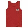 Licensed Character Men's DC Comics The Joker Cards Pocket Graphic Tank Red -Licensed Character Shop unnamed file 13019
