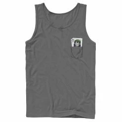 Licensed Character Men's DC Comics The Joker Cards Pocket Graphic Tank Red -Licensed Character Shop unnamed file 13020
