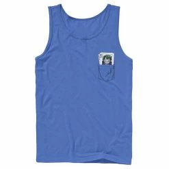 Licensed Character Men's DC Comics The Joker Cards Pocket Graphic Tank Red -Licensed Character Shop unnamed file 13023