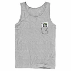 Licensed Character Men's DC Comics The Joker Cards Pocket Graphic Tank Red -Licensed Character Shop unnamed file 13025