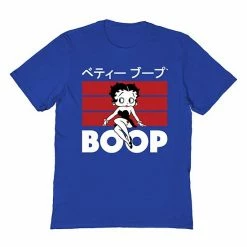 Licensed Character Men's Betty Boop T-Shirt Royal -Licensed Character Shop unnamed file 13028