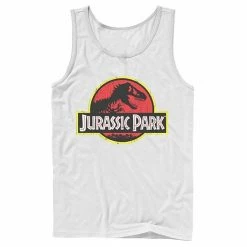 Licensed Character Men's Jurassic Park Classic Original Logo Tank Navy -Licensed Character Shop unnamed file 13040
