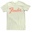 Licensed Character Men's Fender Logo Tee Natural -Licensed Character Shop unnamed file 13089