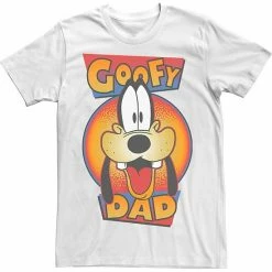 Licensed Character Men's Disney A Goofy Movie Goofy Dad Tee White -Licensed Character Shop unnamed file 13138