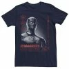Licensed Character Men's DC Comics Black Adam Black Atom Glow Typography Tee -Licensed Character Shop unnamed file 13151