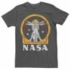 Licensed Character Men's NASA Astronaut Golden Vitruvian Space Man Tee Black -Licensed Character Shop unnamed file 13157