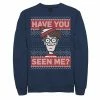 Licensed Character Men's Where's Waldo Christmas Have You Seen Me Graphic Tee Royal -Licensed Character Shop unnamed file 13169